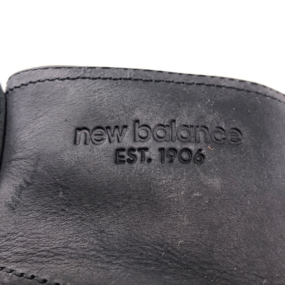 New Balance 3020 Black Leather Athletic Chukka Boots 14 EE main image 9